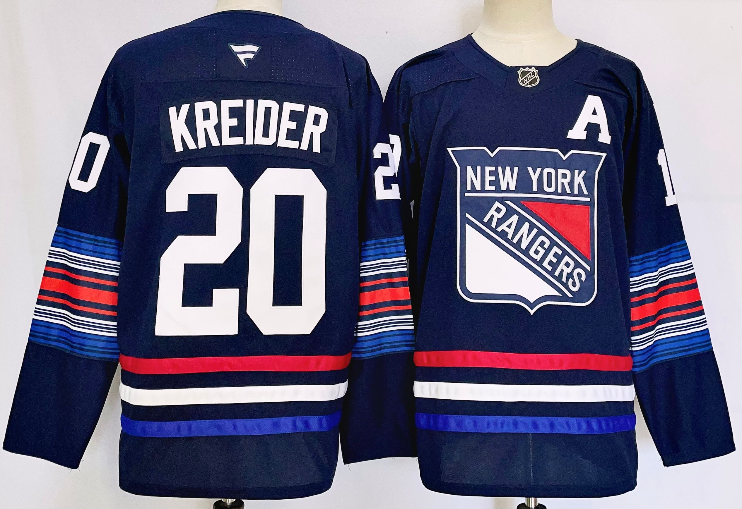 Men New York Rangers #20 Kreider Drak Blue 2025 Home Premier Player NHL Jersey->new york rangers->NHL Jersey